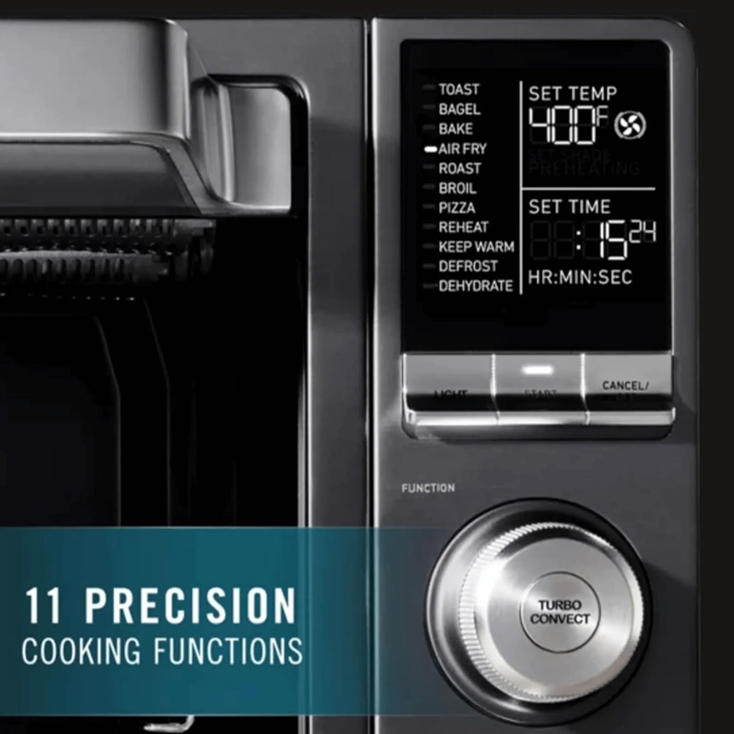 Oven - Calphalon Quartz Heat Countertop X-Large Stainless Steel Toaster Oven- REFURBISHED