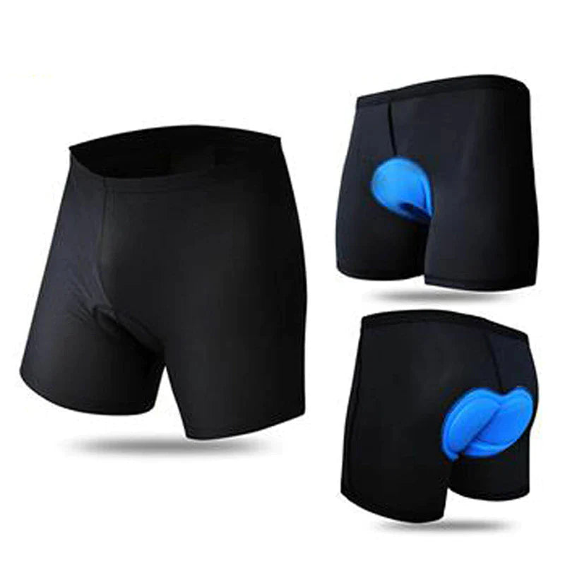 Men / Women Cycling Shorts - Bicycle Bike Underwear Pants with Sponge Gel 3D Padded