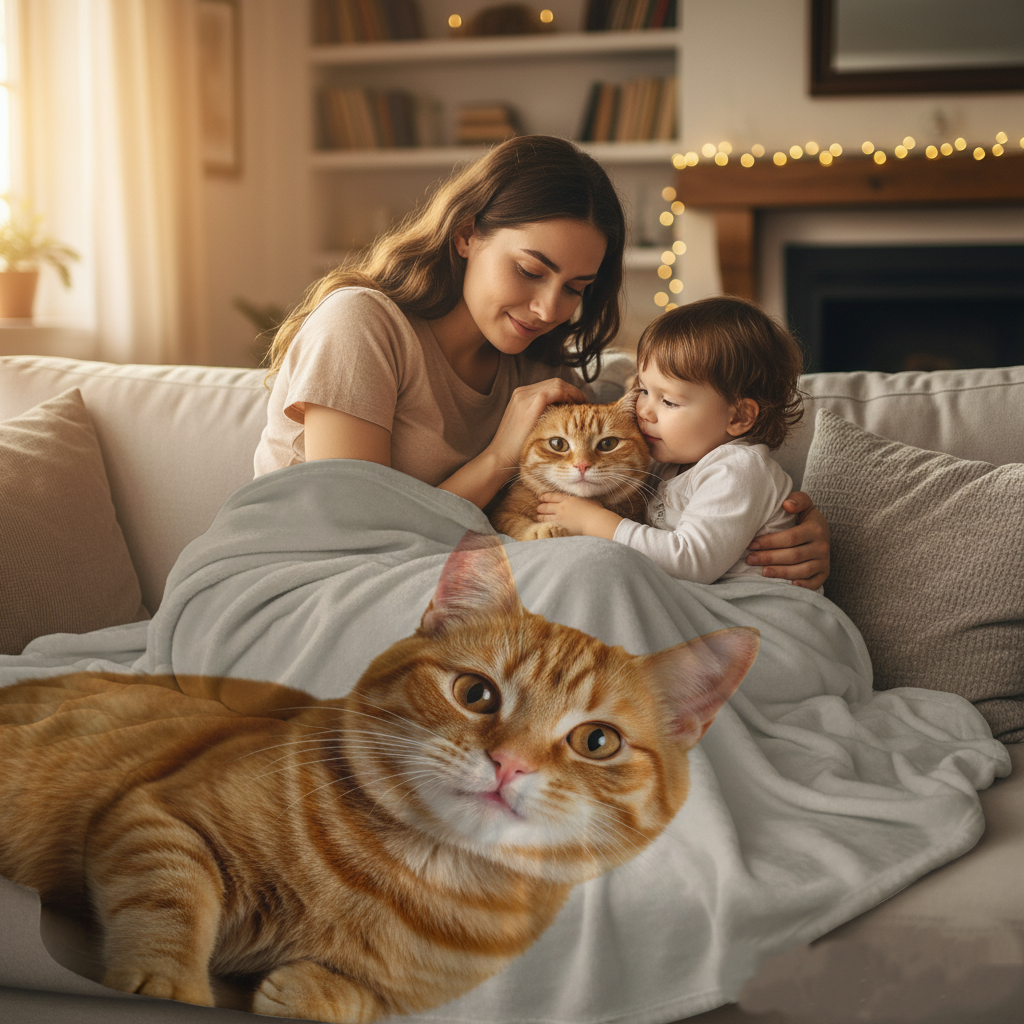 Kindred Custom Pet Photo Blanket