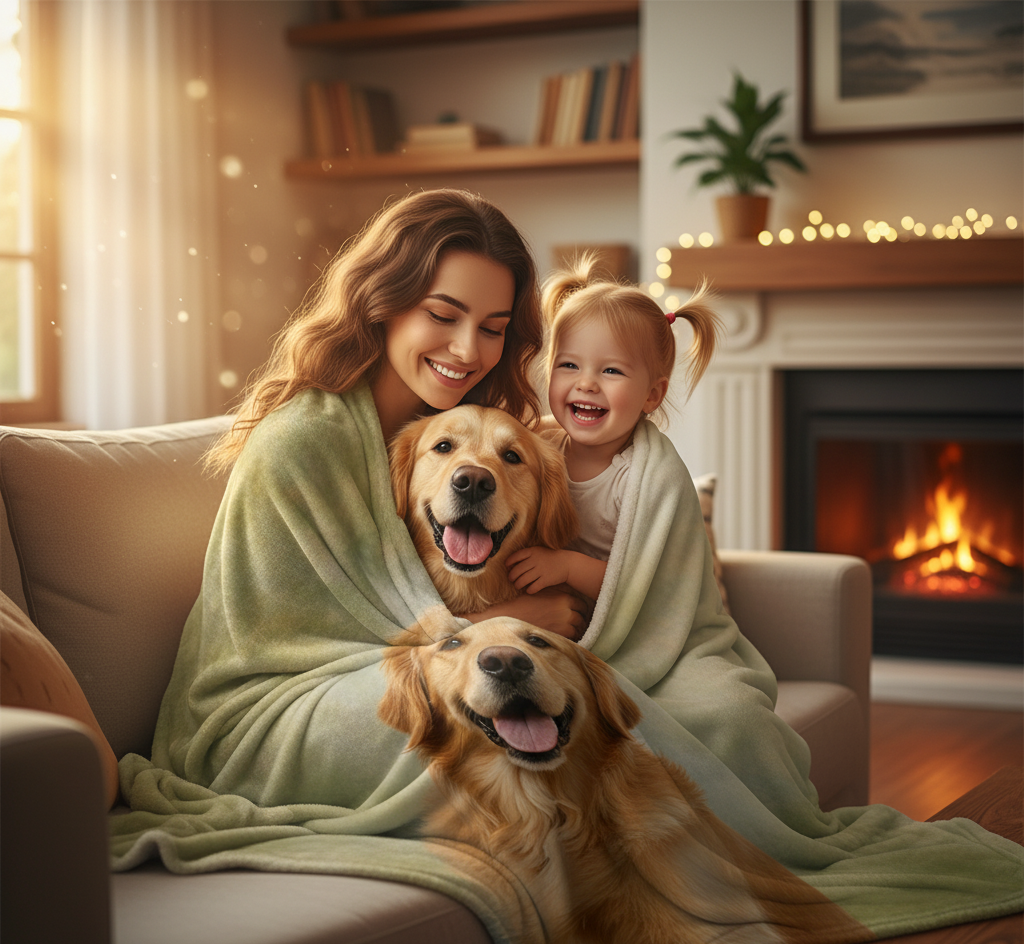 Kindred Custom Pet Photo Blanket