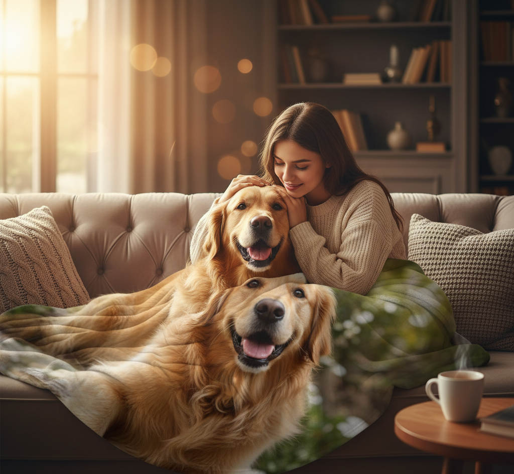 Kindred Custom Pet Photo Blanket