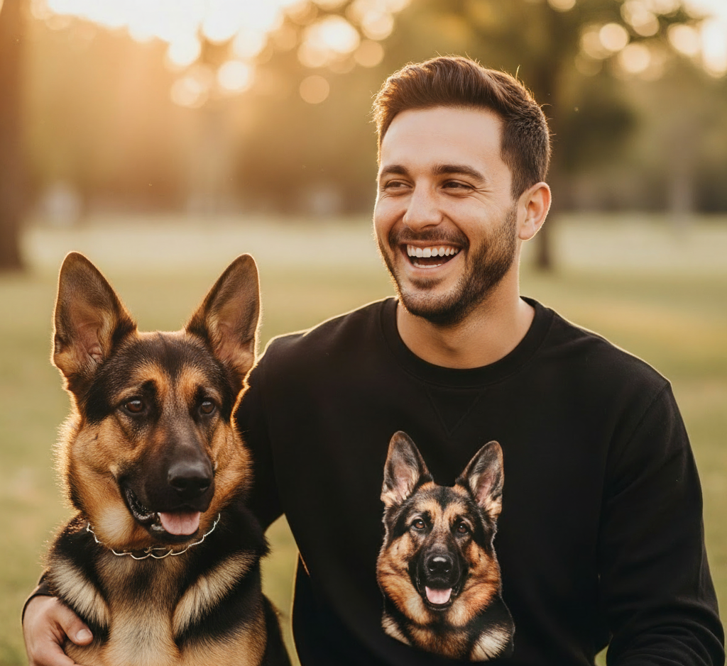 The Kindred Owner - Custom Pet Portrait Sweatshirt