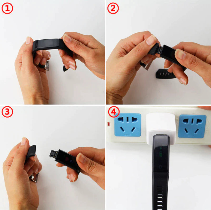 AD - Fitness Smart Watch Activity Tracker Heart Rate for Women Men Oxygen BP Monitor