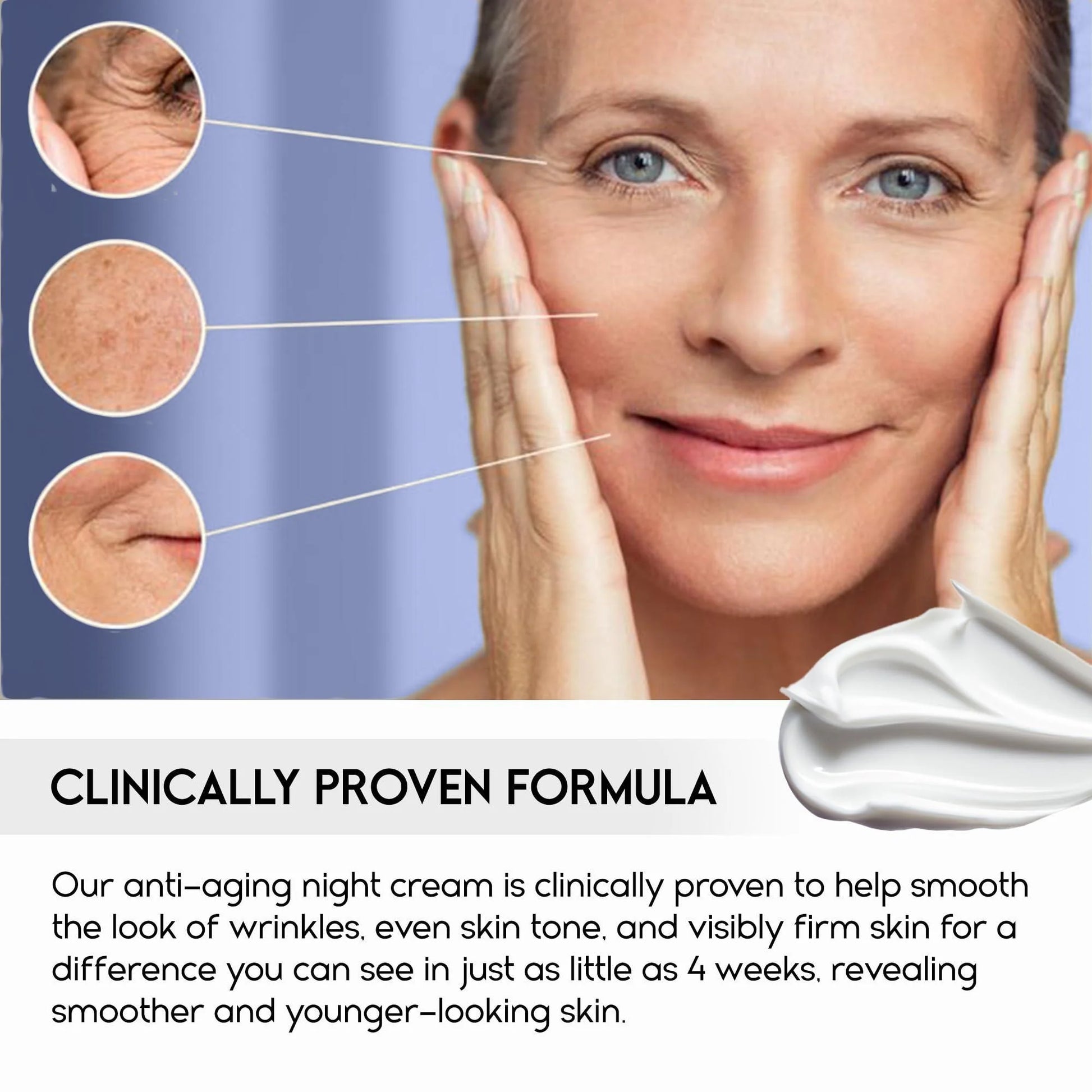 Anti Aging Cream - Night Cream for Women anti Aging Retinol Night Cream for Face Wrinkle Cream