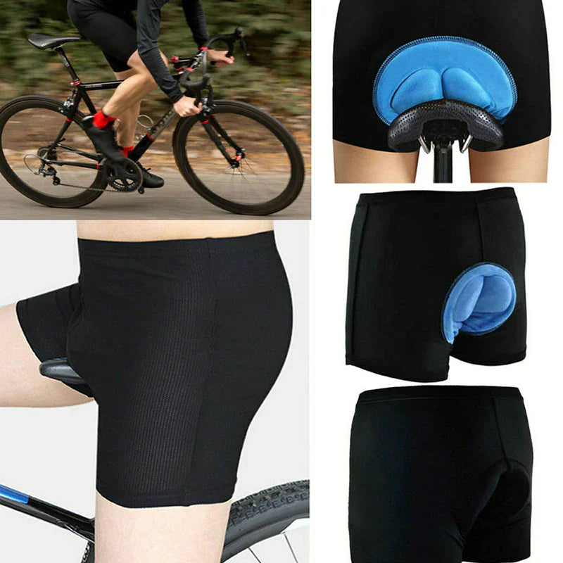 Men / Women Cycling Shorts - Bicycle Bike Underwear Pants with Sponge Gel 3D Padded