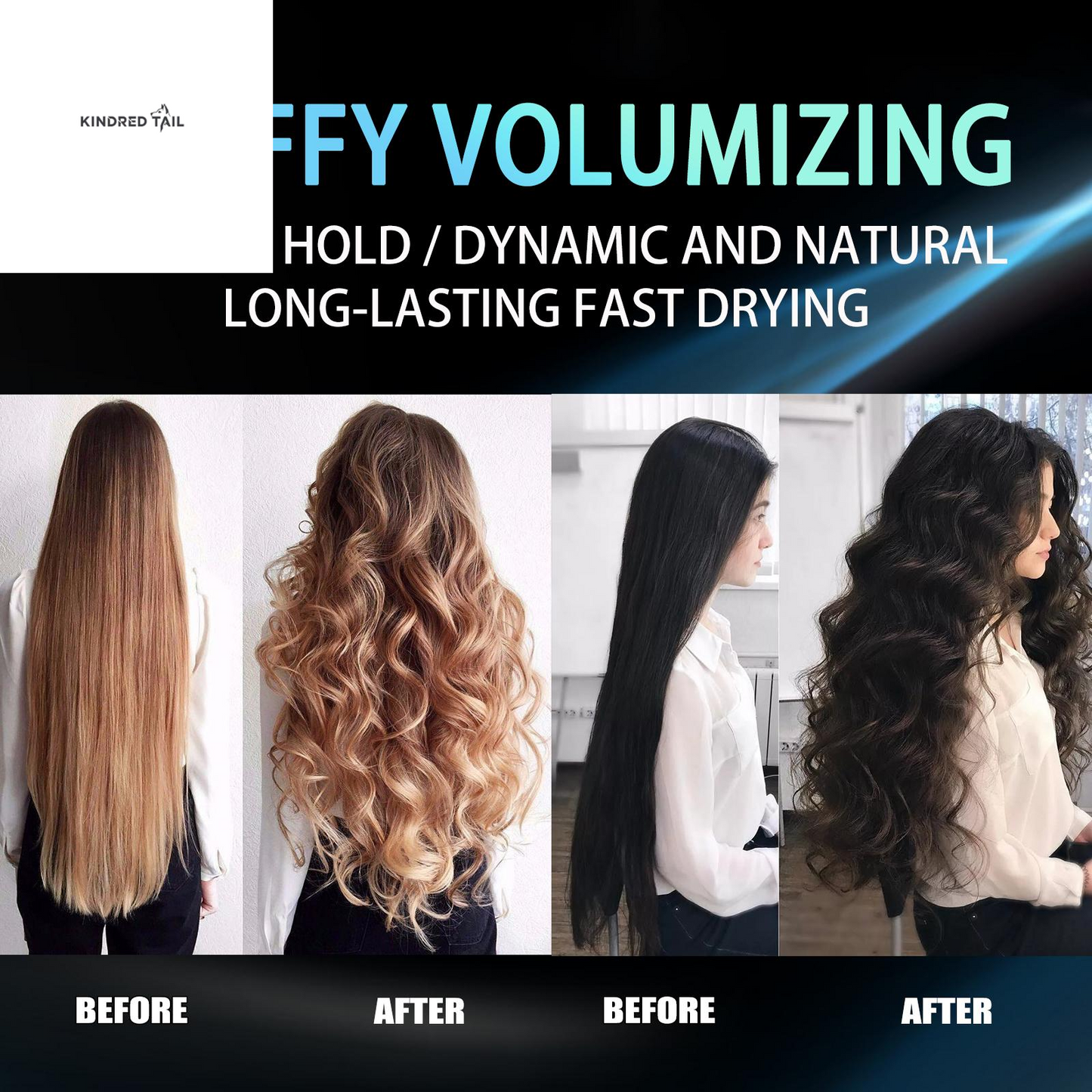 C-Hair Setting Spray – Volumizing & Moisturizing Styling Spray with Niacinamide, Purslane Extract & Acetyl Glucosamine, Long-Lasting Hold, Fresh Fragrance, 100ml Gel Haircare for All Hair Types