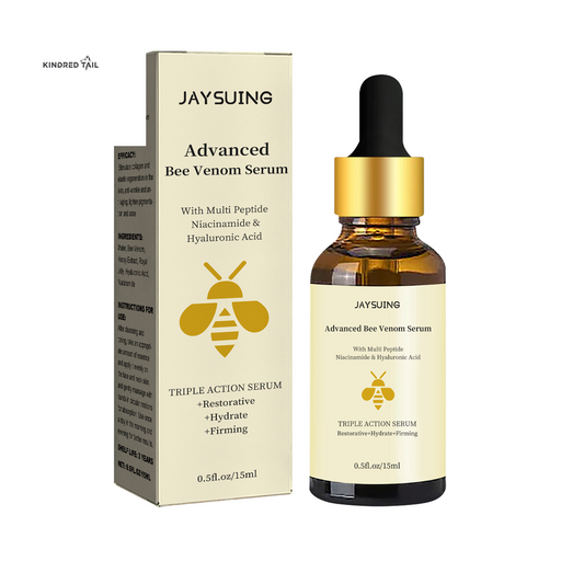 C-Jayswing Bee Venom Face Serum – Dark Spot Repair, Moisturizing & Firming Skin Treatment, Anti-Aging & Hydrating Skincare for All Skin Types