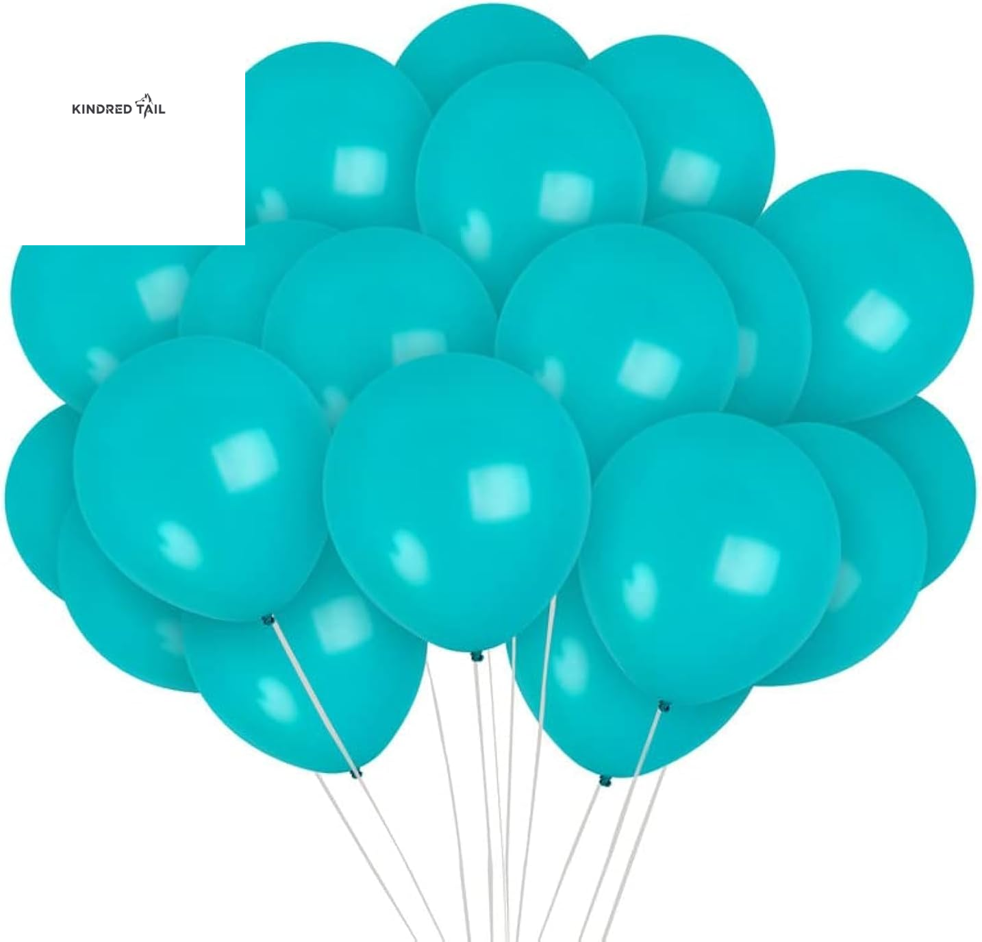 Light Balloons 36 Pack - Pastel Baby Blue Balloons - 12In Latex Sky Color Party Supplies - Robins Egg Decorations - A