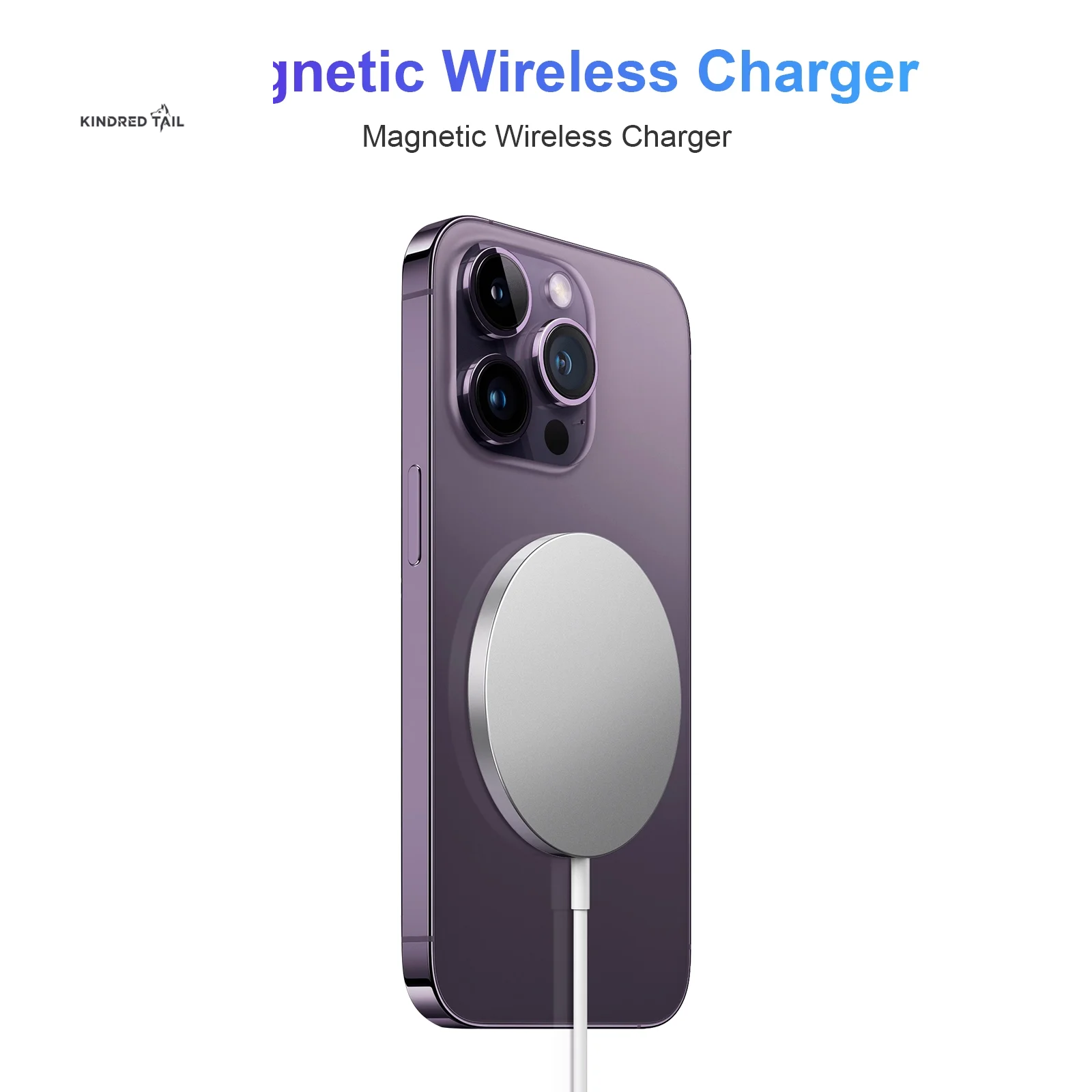 Wireless Charger, Iphone Charger, Magsafe(No Wall Charger) Compatible with Iphone, Air Pods