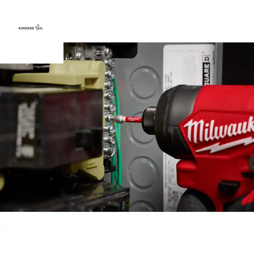 SHOCKWAVE Impact Duty Alloy Steel Screwdriver Bit Set – Heavy Duty Impact Driver Bits, Shock-Resistant S2 Alloy Steel, Magnetic Precision Tips for Drill & Impact Drivers (45-Piece)