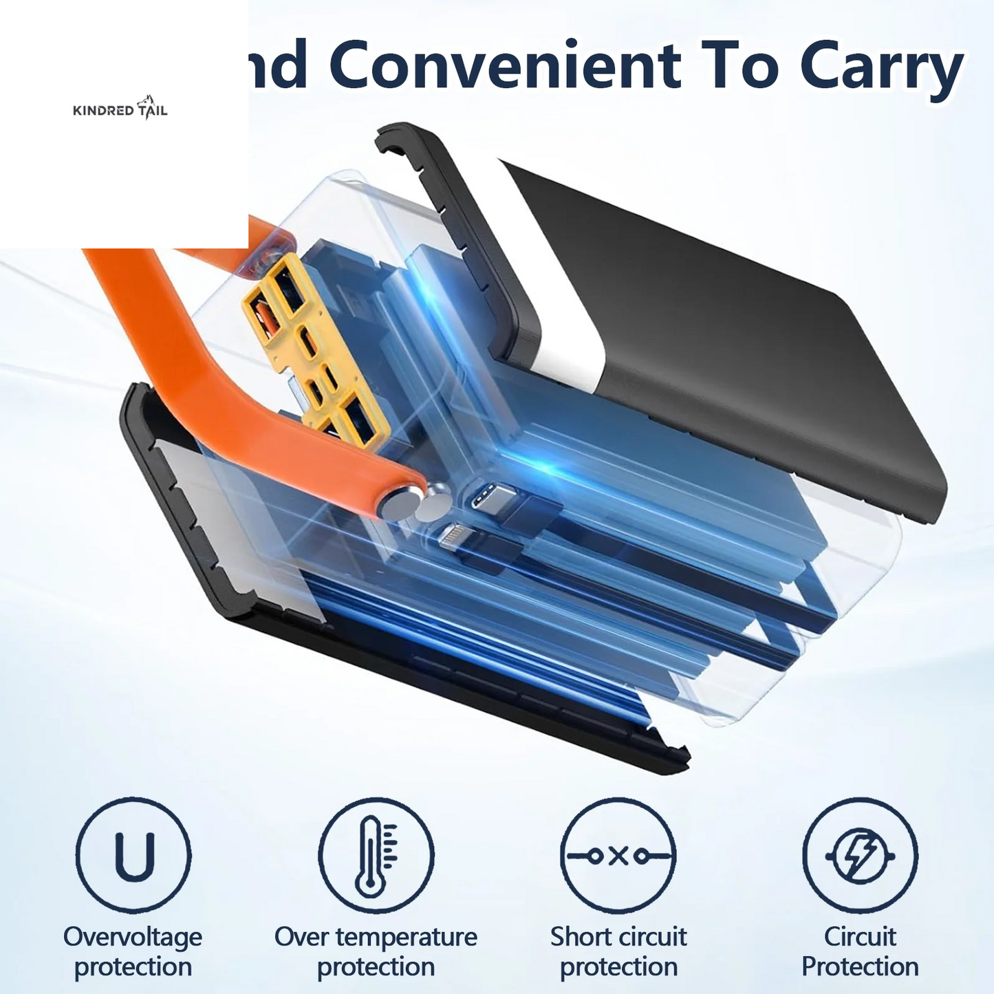 Portable Charger 60000 Mah 120W Super Fast Charger Outdoor Camping Live Power Bank,Power Station LED Display External Battery Pack,Compatible with Iphone & Android Cell Phone