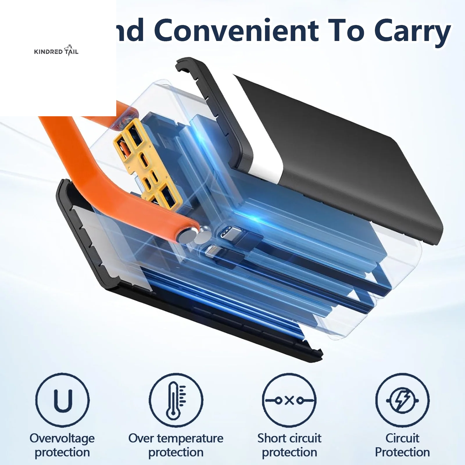 Portable Charger 60000 Mah 120W Super Fast Charger Outdoor Camping Live Power Bank,Power Station LED Display External Battery Pack,Compatible with Iphone & Android Cell Phone