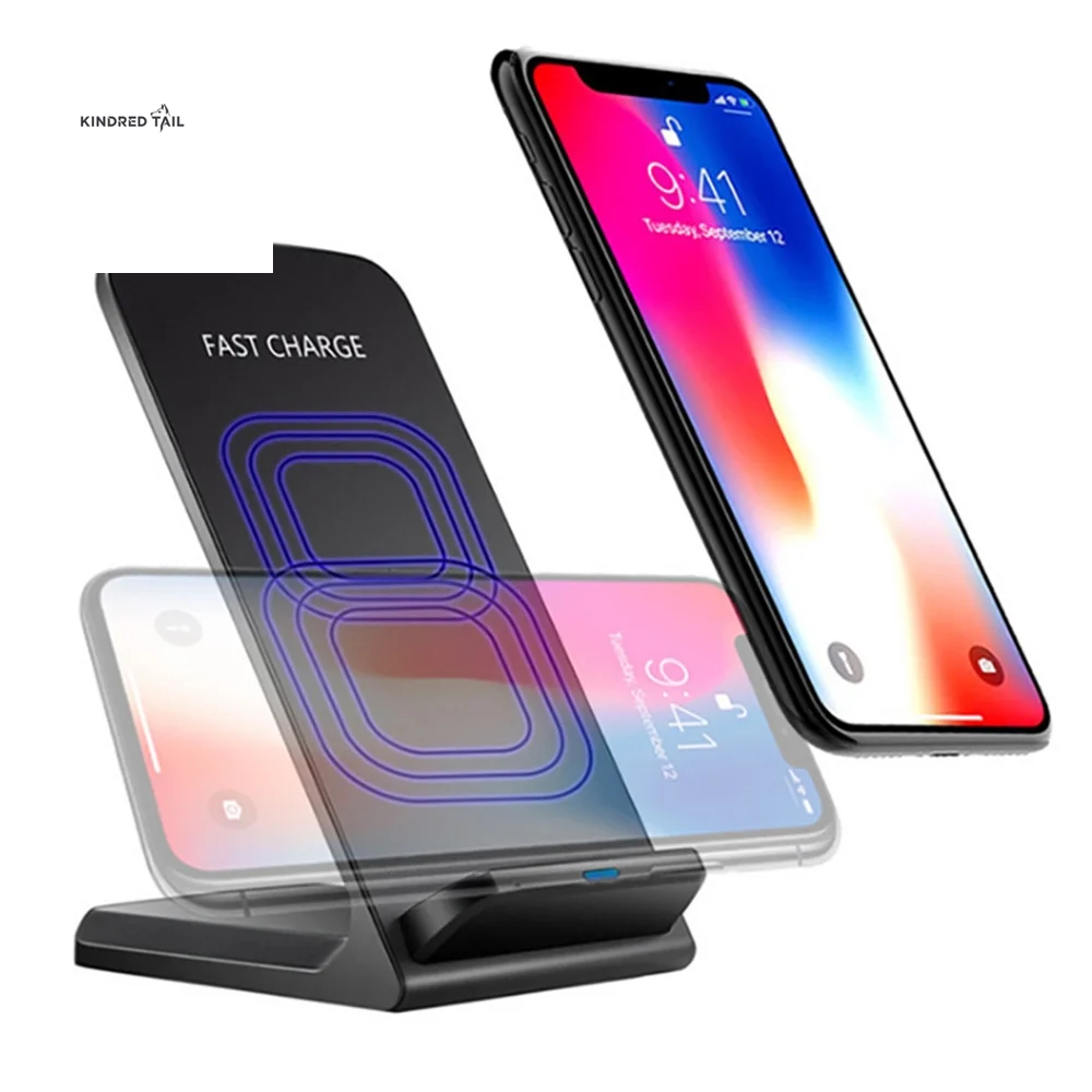 20W Wireless Charger Stand Compatible Iphone 17 16 15 14 13 12 11 Samsung Fast Charging Dock Station Phone Holder