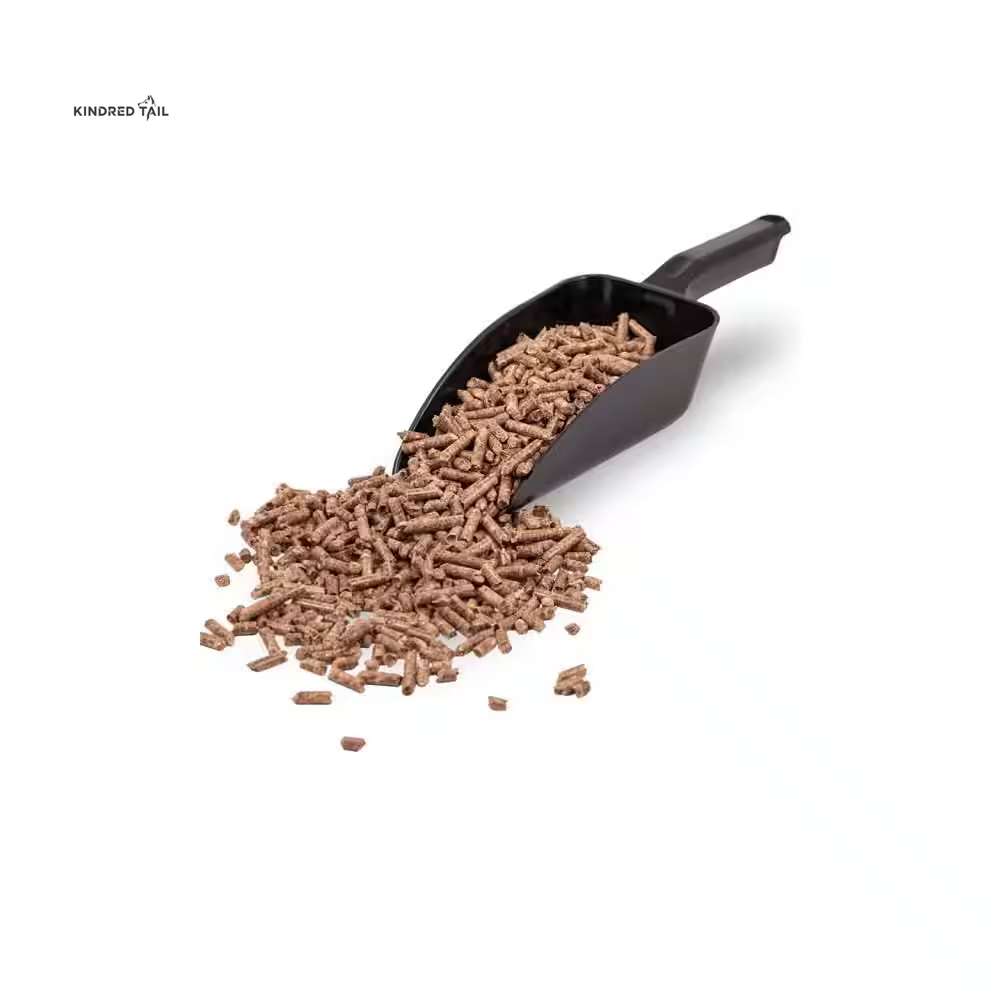 Heavy Duty Pellet Scoop, Durable Plastic Feed Scoop for Wood Pellets, Pet Food, Grain & Animal Feed