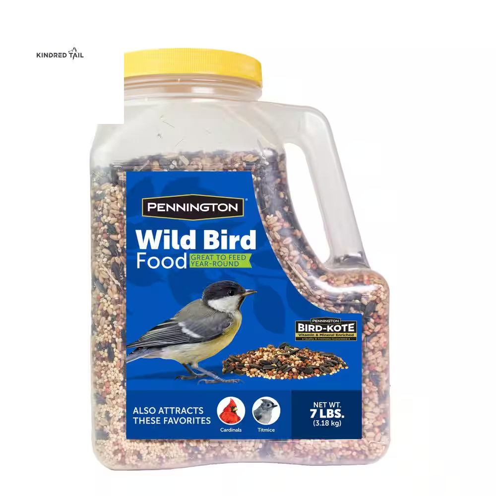 40 Lb. Wild Bird Seed Food, Wild Bird Seed Mix40 Lb. Wild Bird Seed Food – Premium High Energy Wild Bird Seed Mix for Backyard Feeders, Attracts Cardinals, Chickadees, Finches & More