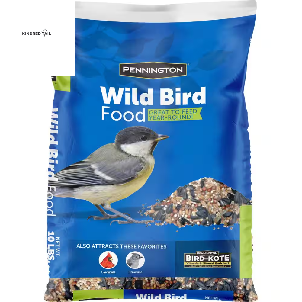 40 Lb. Wild Bird Seed Food, Wild Bird Seed Mix40 Lb. Wild Bird Seed Food – Premium High Energy Wild Bird Seed Mix for Backyard Feeders, Attracts Cardinals, Chickadees, Finches & More