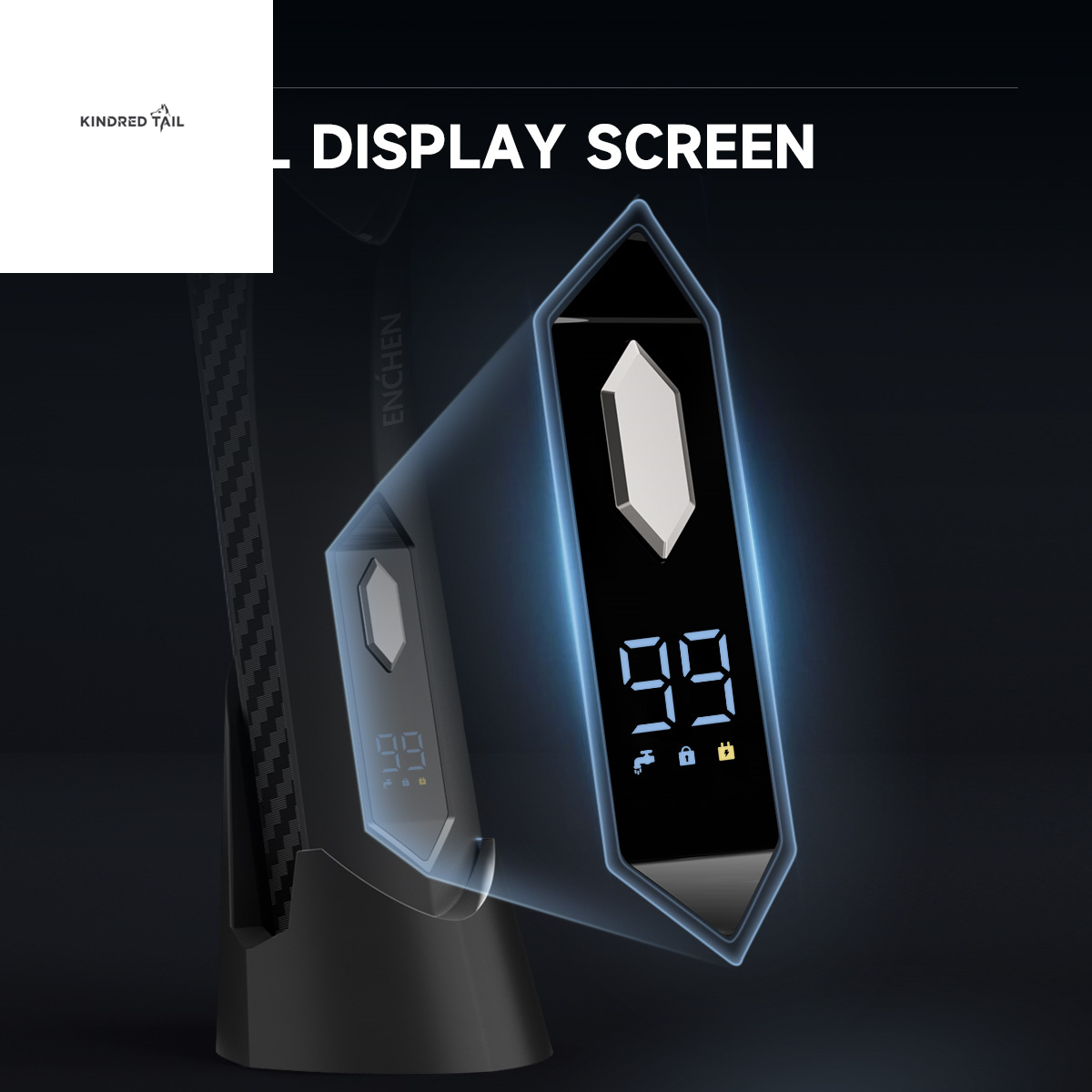 C-Spark-2 Body Hair Shear, Electric Rechargeable Trimmer for Men & Women, Cordless Grooming Kit for Body, Chest, Legs, and Sensitive Areas, Portable and Travel-Friendly