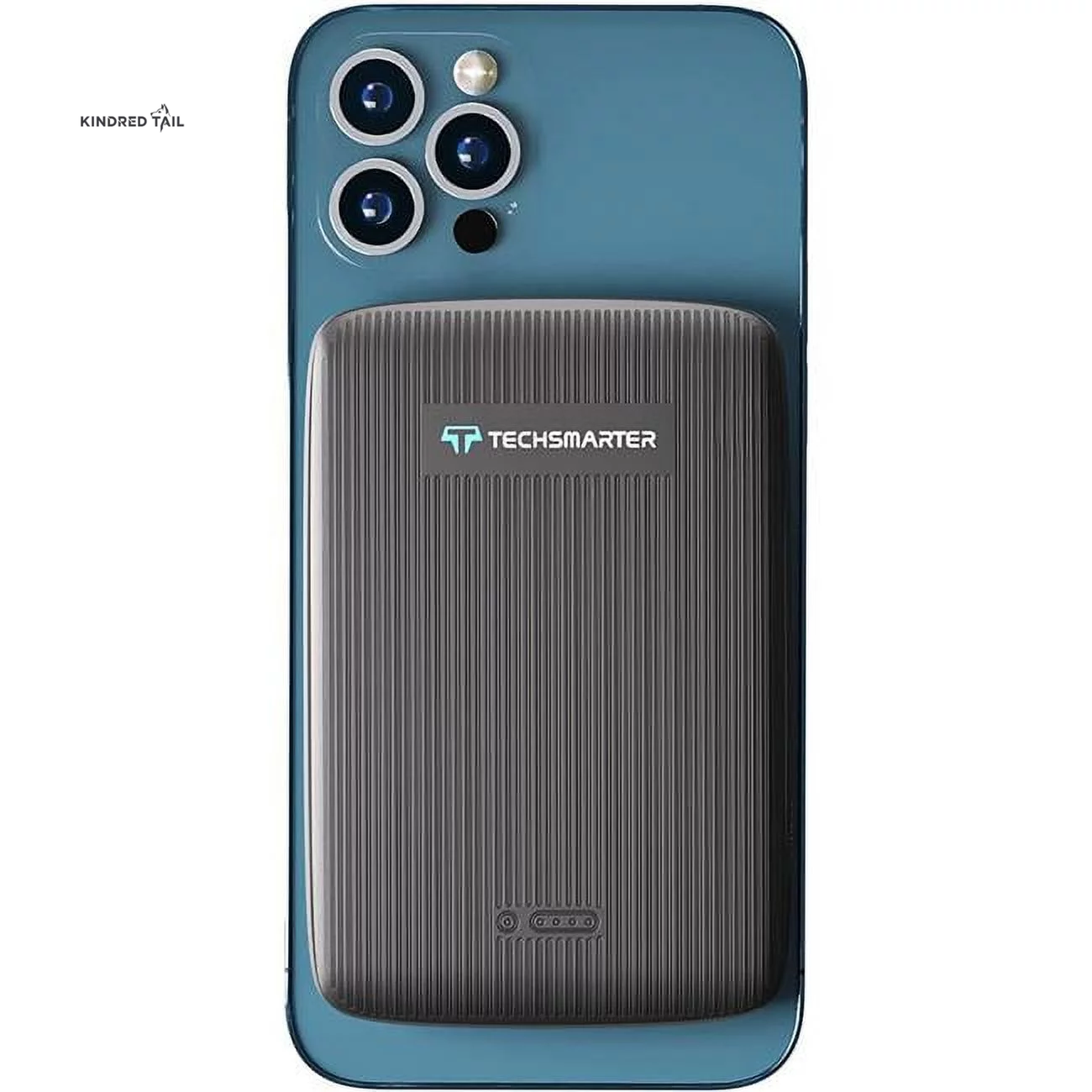 Magnetic 10000Mah Wireless Power Bank, 18W USB-C PD Portable Charger. Compatible with Iphone 14, 13, 12 Only