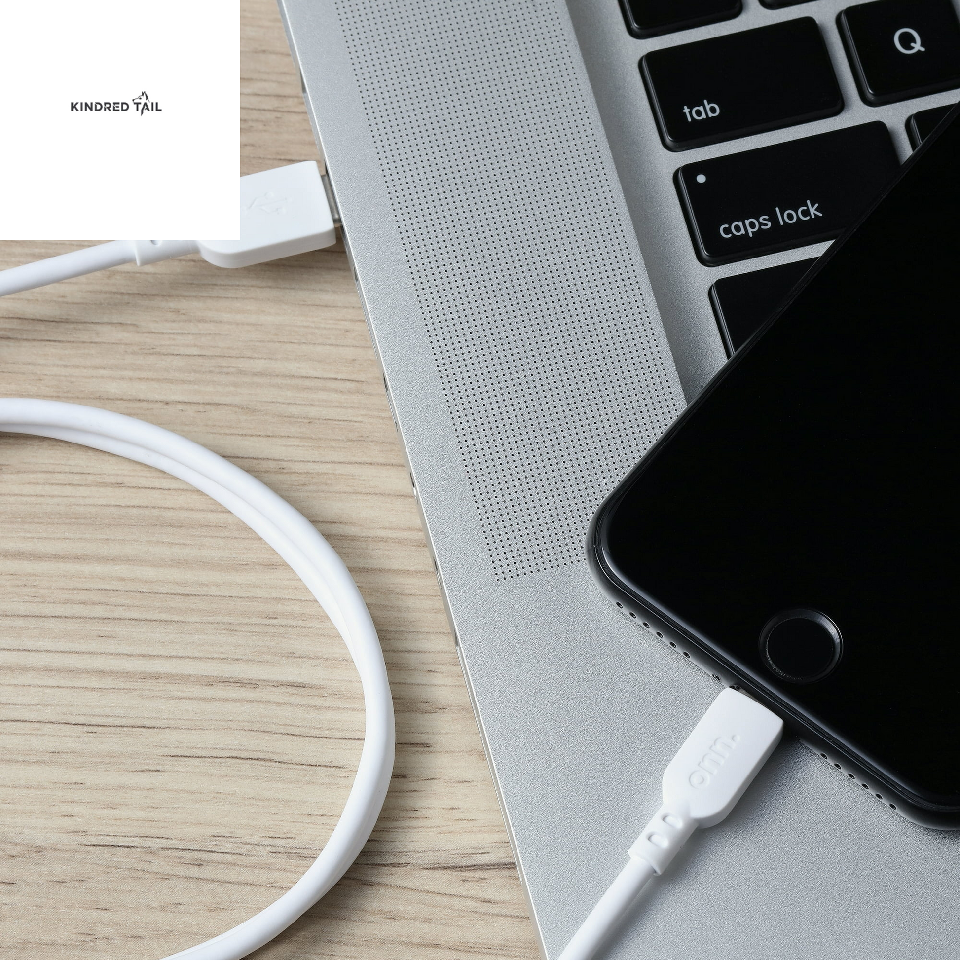 3Ft Lightning to USB-C Charging Cable, Fast Charging, Soft Touch Material, MFI Certified, White - Compatible with Iphone 14/13/12/11/X/XR/XS/8/7/6/5, Ipad, Airpods and More