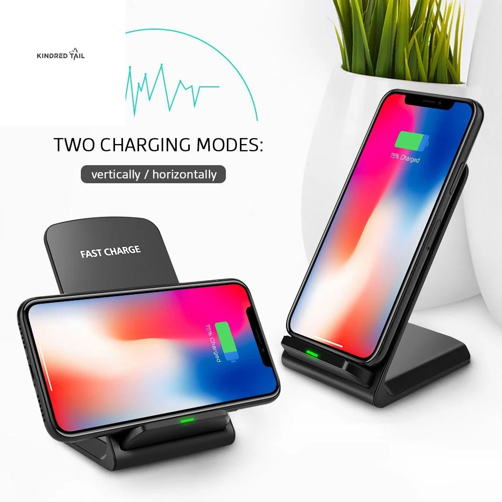 20W Wireless Charger Stand Compatible Iphone 17 16 15 14 13 12 11 Samsung Fast Charging Dock Station Phone Holder