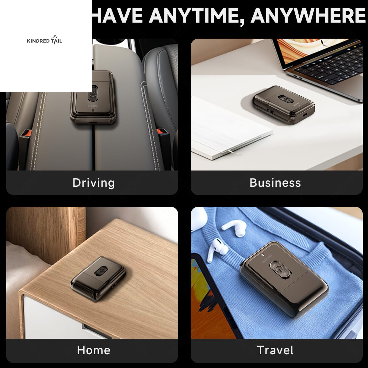 C-MS003 Electric Shaver for Men & Women, Rechargeable Cordless Razor, Close Comfortable Face & Beard Trimmer, Portable Grooming Kit for Home and Travel